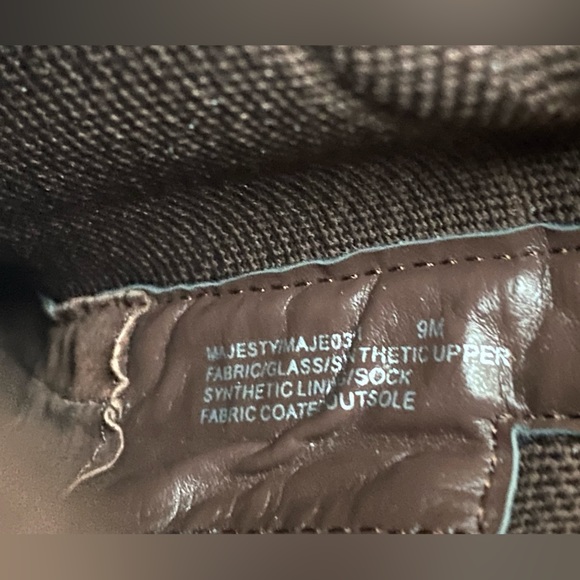 Steve Madden | Majesty Brown Embellished High Heel Booties Size 9 - Picture 5 of 12